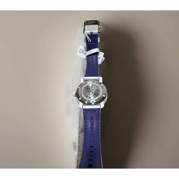 Movado Women\'s Bold Pink Crystal Dial White Leather Watch - 360176 ($450MSRP) main image 12